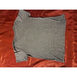 CHASOR Love Graphic T-Shirt Gray Burnout Tee Women's Size M Medium